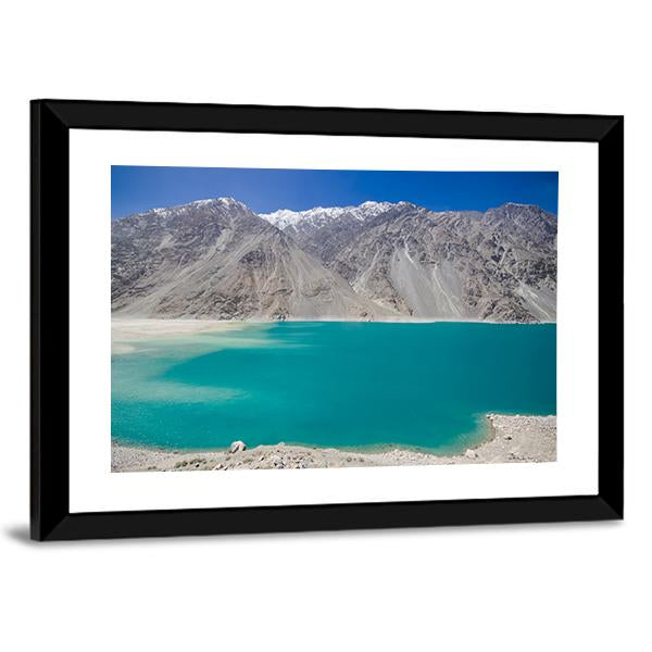Kachura Lake In Skardu Canvas Wall Art-5 Horizontal-Gallery Wrap-22" x 12"-Tiaracle