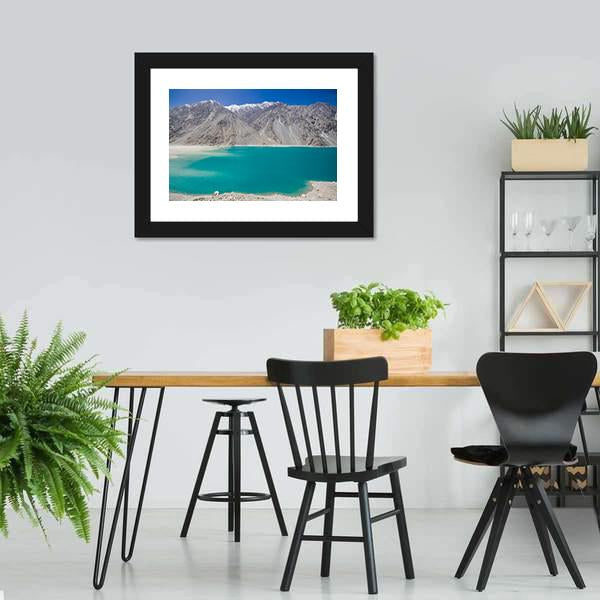 Kachura Lake In Skardu Canvas Wall Art-5 Horizontal-Gallery Wrap-22" x 12"-Tiaracle