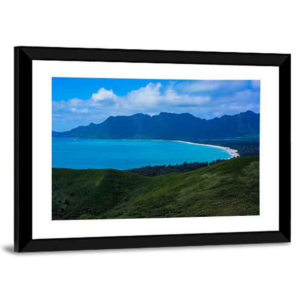 Kaiwa Ridge Trail Canvas Wall Art-3 Horizontal-Gallery Wrap-25" x 16"-Tiaracle