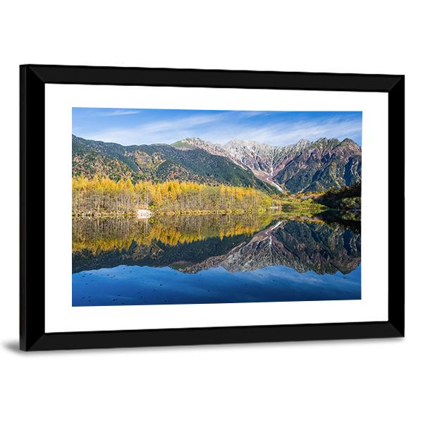 Kamikochi In Northern Japan Canvas Wall Art-3 Horizontal-Gallery Wrap-25" x 16"-Tiaracle