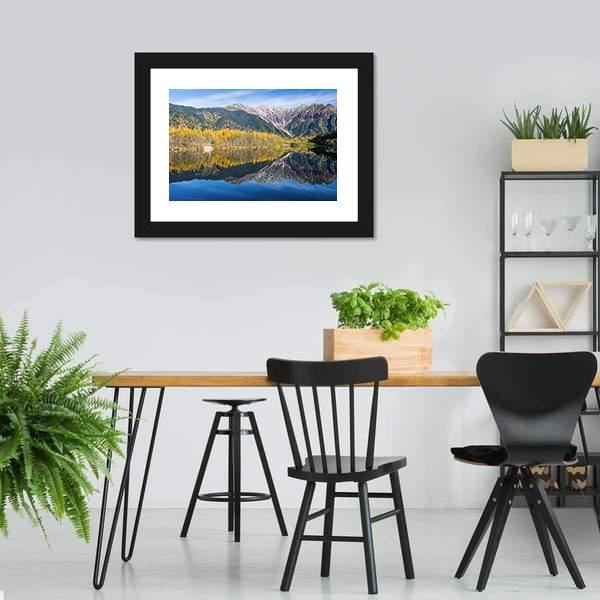 Kamikochi In Northern Japan Canvas Wall Art-3 Horizontal-Gallery Wrap-25" x 16"-Tiaracle