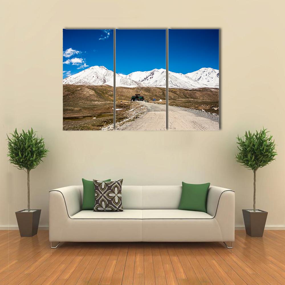Karakoram Mountain Range Canvas Wall Art-3 Horizontal-Gallery Wrap-25" x 16"-Tiaracle