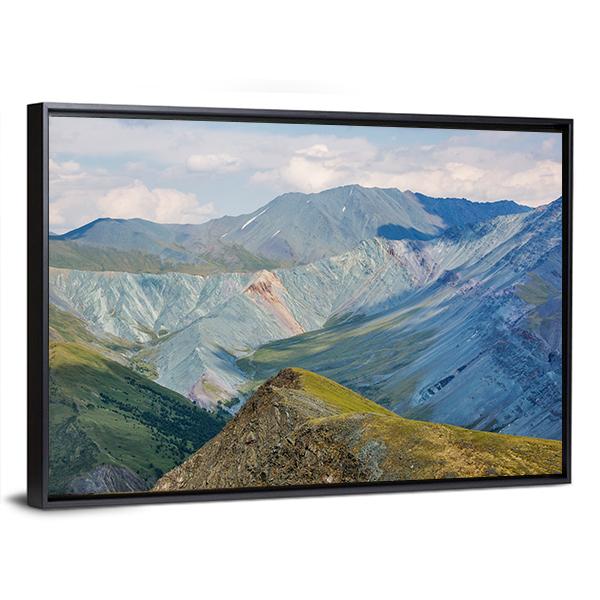 Karatyurek Pass Russia Canvas Wall Art-3 Horizontal-Gallery Wrap-25" x 16"-Tiaracle