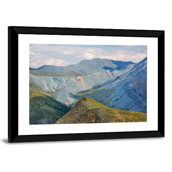 Karatyurek Pass Russia Canvas Wall Art-3 Horizontal-Gallery Wrap-25" x 16"-Tiaracle