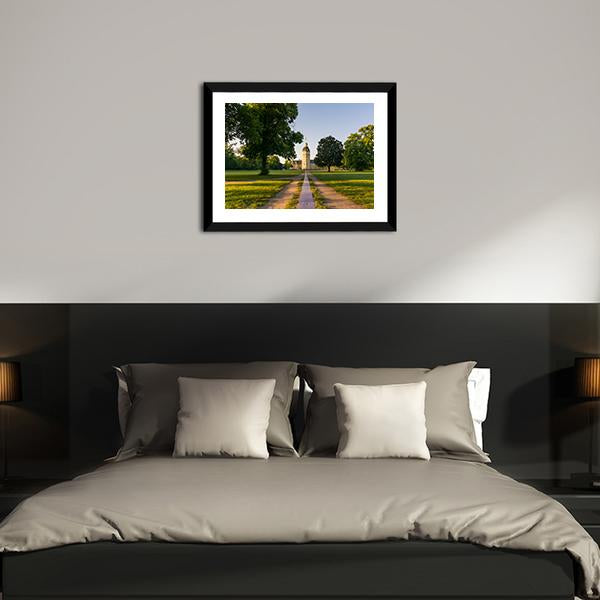 Karlsruhe Palace Germany Canvas Wall Art-3 Horizontal-Gallery Wrap-25" x 16"-Tiaracle