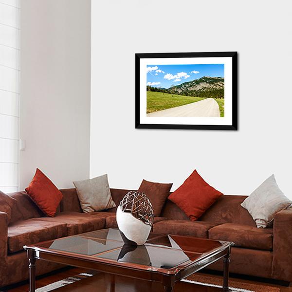Karwendel Mountains Austria Canvas Wall Art-3 Horizontal-Gallery Wrap-25" x 16"-Tiaracle