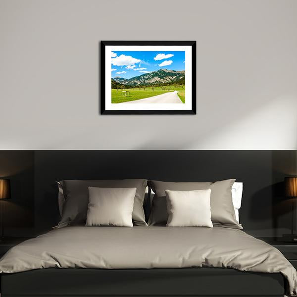 Karwendel Mountains Canvas Wall Art-3 Horizontal-Gallery Wrap-25" x 16"-Tiaracle
