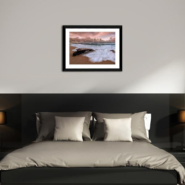 Kauai Hawaii Beach Canvas Wall Art-5 Horizontal-Gallery Wrap-22" x 12"-Tiaracle
