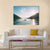 Kayak In The Lake Canvas Wall Art-4 Pop-Gallery Wrap-50" x 32"-Tiaracle