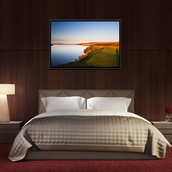 Keepers Pond Canvas Wall Art-3 Horizontal-Gallery Wrap-25" x 16"-Tiaracle