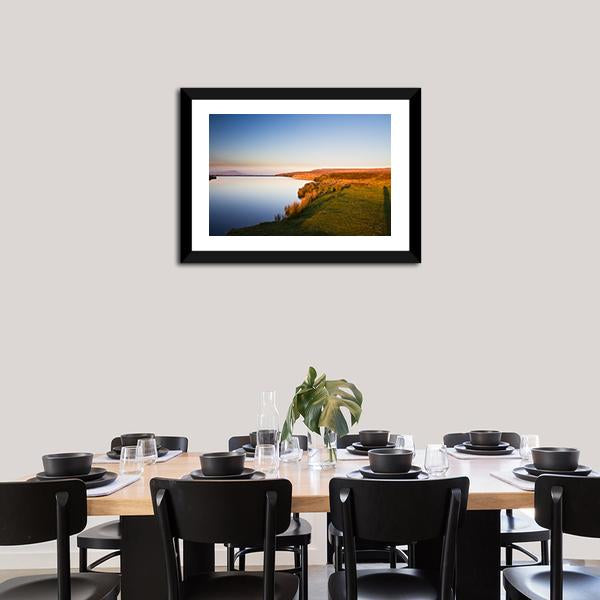 Keepers Pond Canvas Wall Art-1 Piece-Framed Print-20" x 16"-Tiaracle