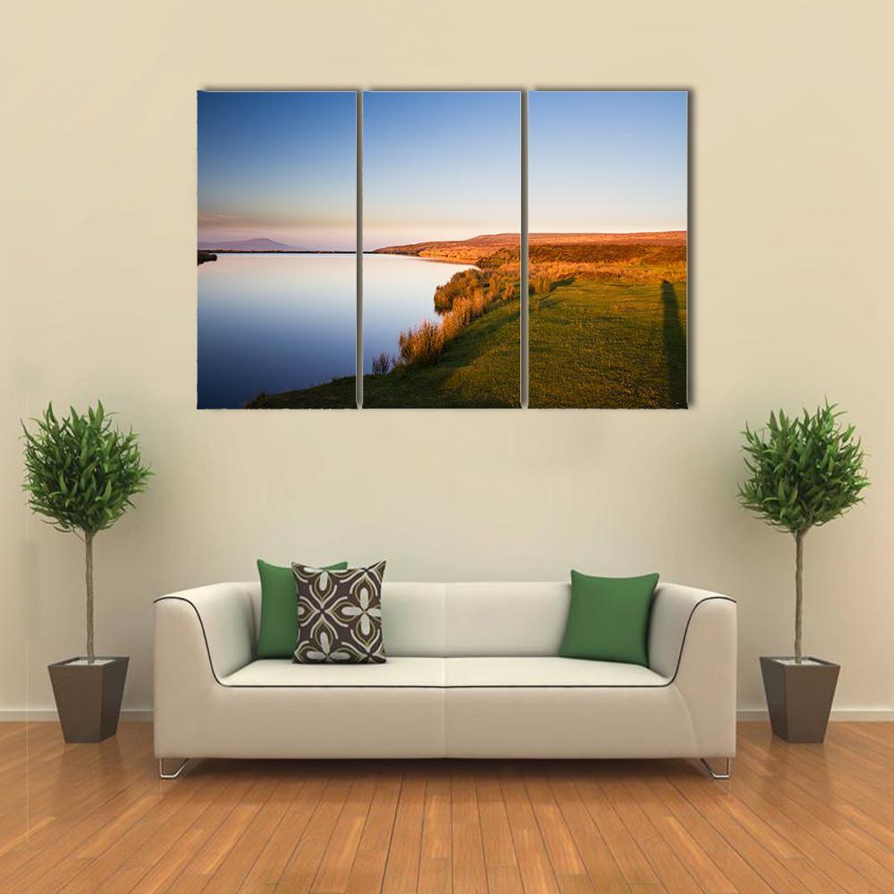 Keepers Pond Canvas Wall Art-3 Horizontal-Gallery Wrap-37" x 24"-Tiaracle