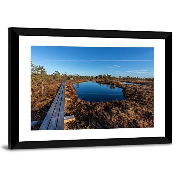 Kemeri National Park Canvas Wall Art-3 Horizontal-Gallery Wrap-25" x 16"-Tiaracle