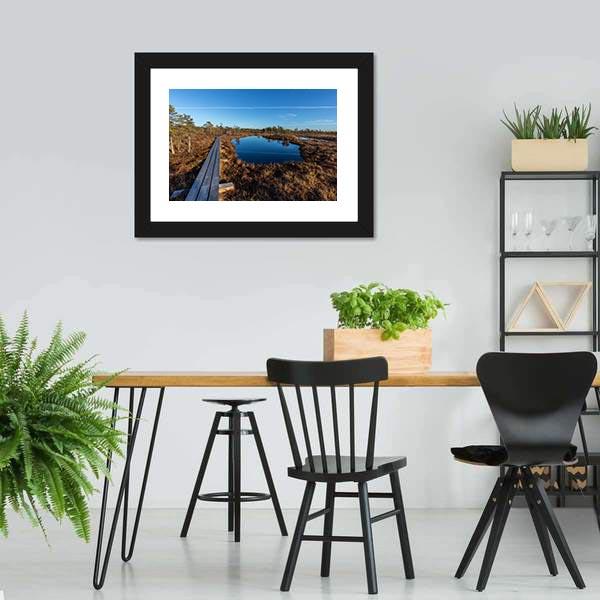 Kemeri National Park Canvas Wall Art-3 Horizontal-Gallery Wrap-25" x 16"-Tiaracle
