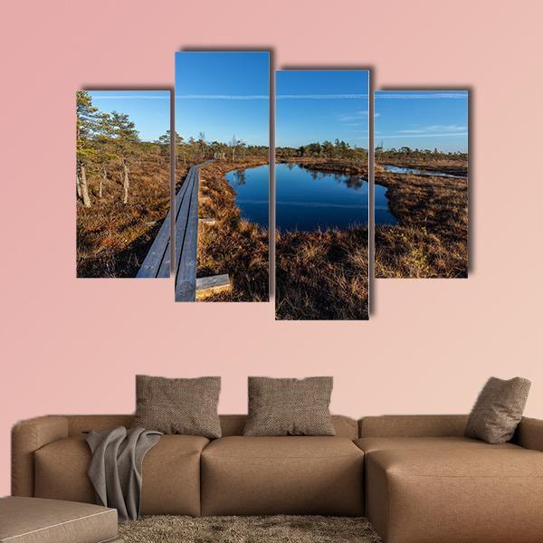 Kemeri National Park Canvas Wall Art-4 Pop-Gallery Wrap-50" x 32"-Tiaracle