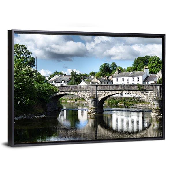 Kendal Bridge Canvas Wall Art-3 Horizontal-Gallery Wrap-25" x 16"-Tiaracle