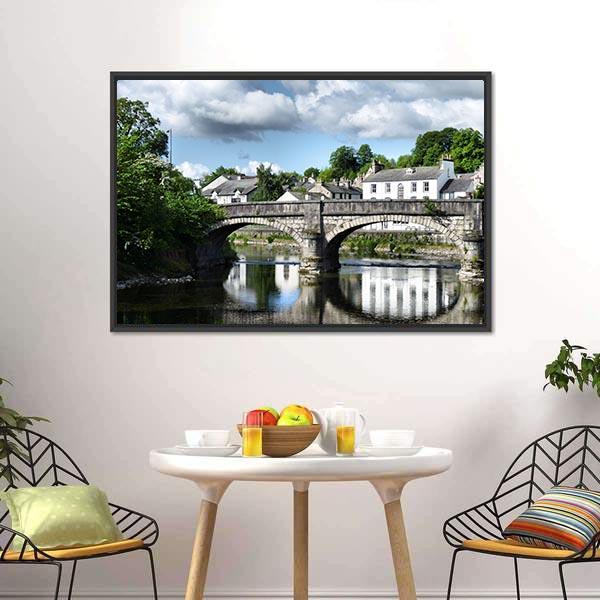 Kendal Bridge Canvas Wall Art-3 Horizontal-Gallery Wrap-25" x 16"-Tiaracle
