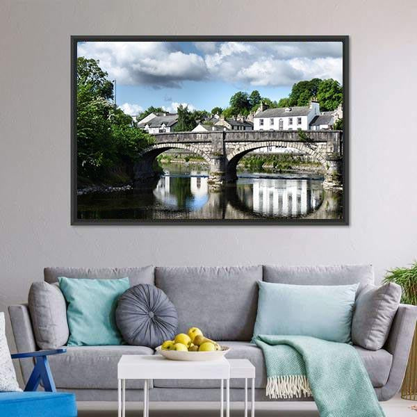 Kendal Bridge Canvas Wall Art-3 Horizontal-Gallery Wrap-25" x 16"-Tiaracle