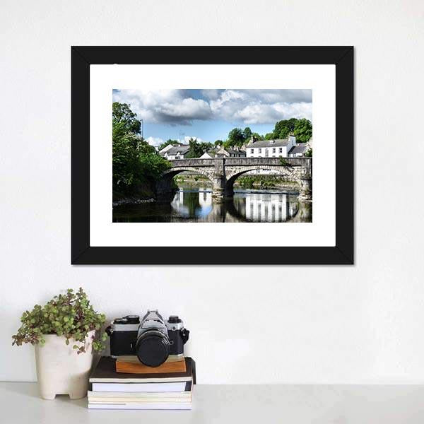 Kendal Bridge Canvas Wall Art-1 Piece-Framed Print-20" x 16"-Tiaracle
