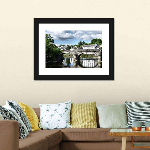 Kendal Bridge Canvas Wall Art-3 Horizontal-Gallery Wrap-25" x 16"-Tiaracle