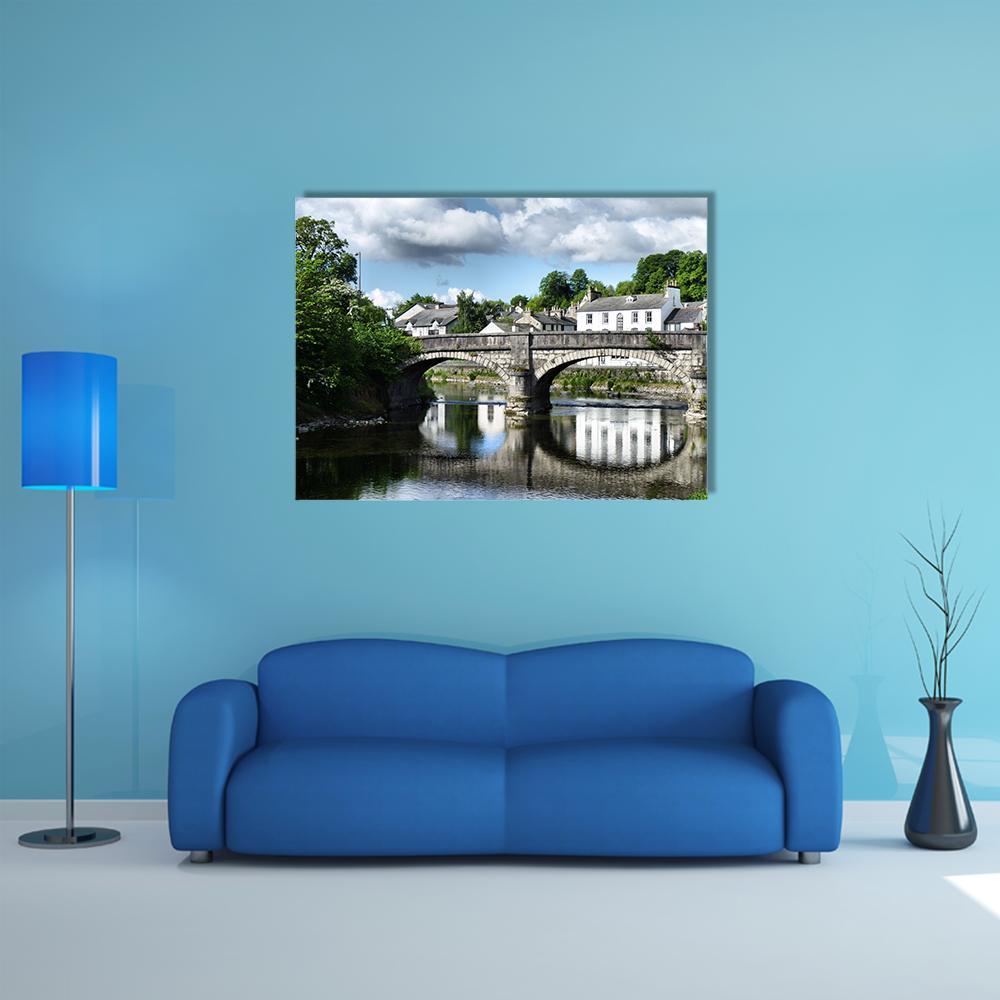 Kendal Bridge Canvas Wall Art-1 Piece-Gallery Wrap-48" x 32"-Tiaracle