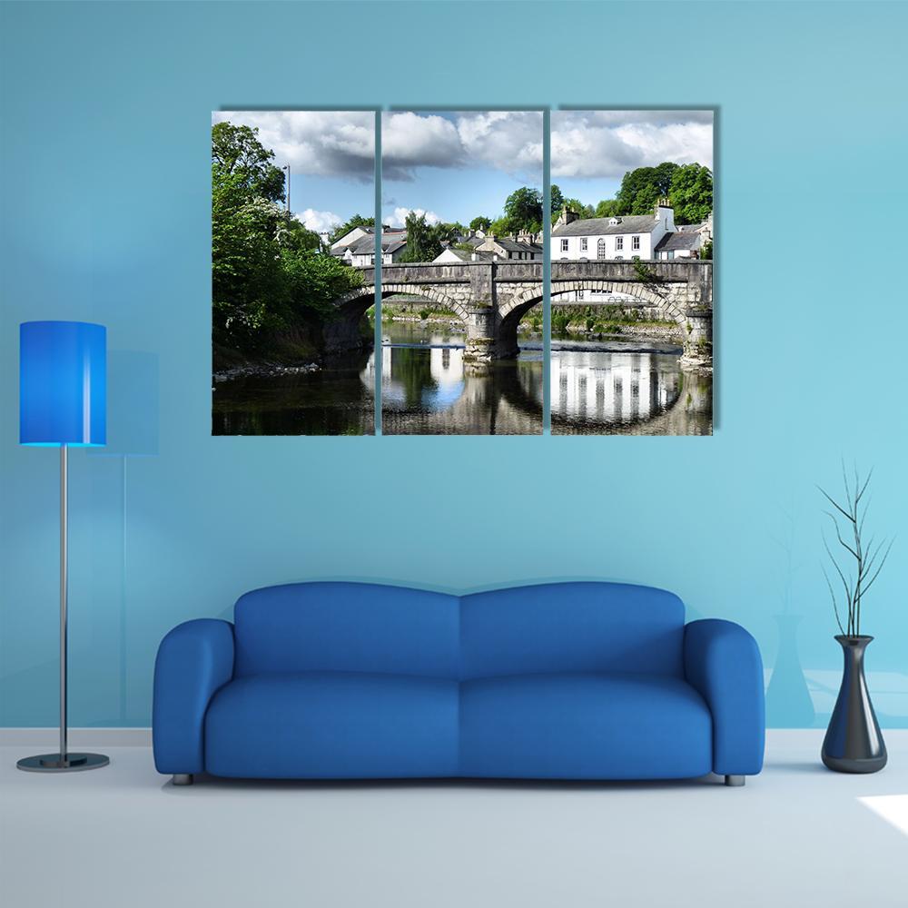 Kendal Bridge Canvas Wall Art-3 Horizontal-Gallery Wrap-37" x 24"-Tiaracle
