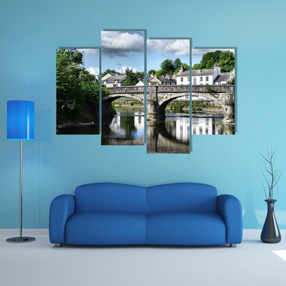 Kendal Bridge Canvas Wall Art-4 Pop-Gallery Wrap-50" x 32"-Tiaracle