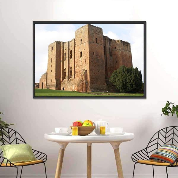 Kenilworth Castle In Warwickshire Canvas Wall Art-3 Horizontal-Gallery Wrap-25" x 16"-Tiaracle