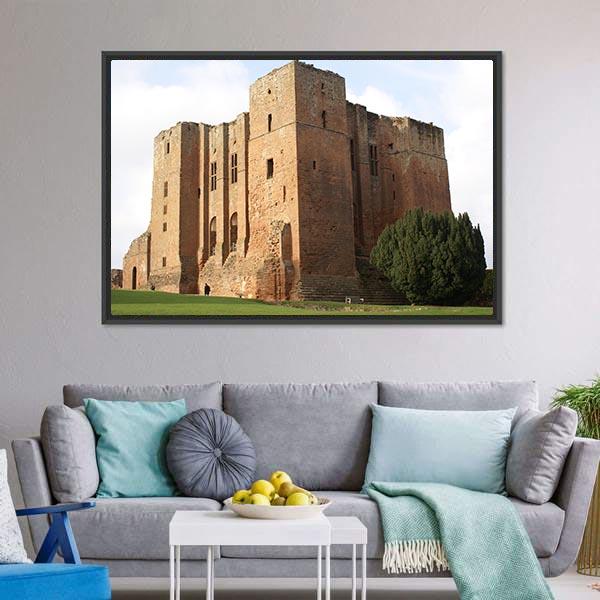 Kenilworth Castle In Warwickshire Canvas Wall Art-3 Horizontal-Gallery Wrap-25" x 16"-Tiaracle