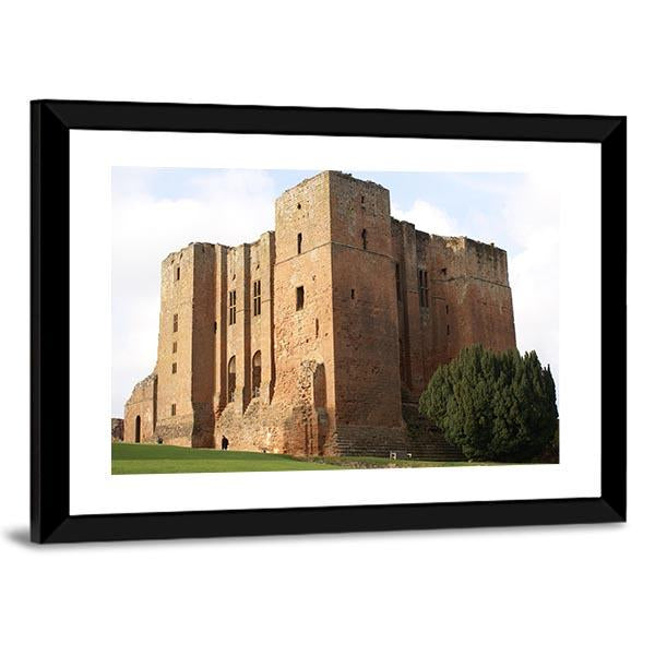 Kenilworth Castle In Warwickshire Canvas Wall Art-3 Horizontal-Gallery Wrap-25" x 16"-Tiaracle