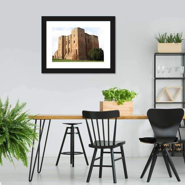 Kenilworth Castle In Warwickshire Canvas Wall Art-3 Horizontal-Gallery Wrap-25" x 16"-Tiaracle