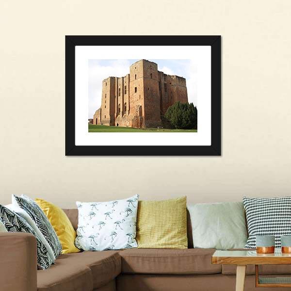 Kenilworth Castle In Warwickshire Canvas Wall Art-3 Horizontal-Gallery Wrap-25" x 16"-Tiaracle