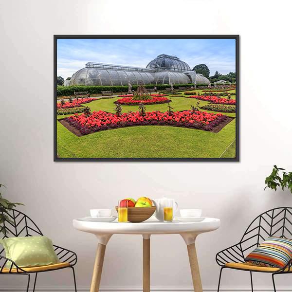 Kew Garden London Canvas Wall Art-3 Horizontal-Gallery Wrap-25" x 16"-Tiaracle