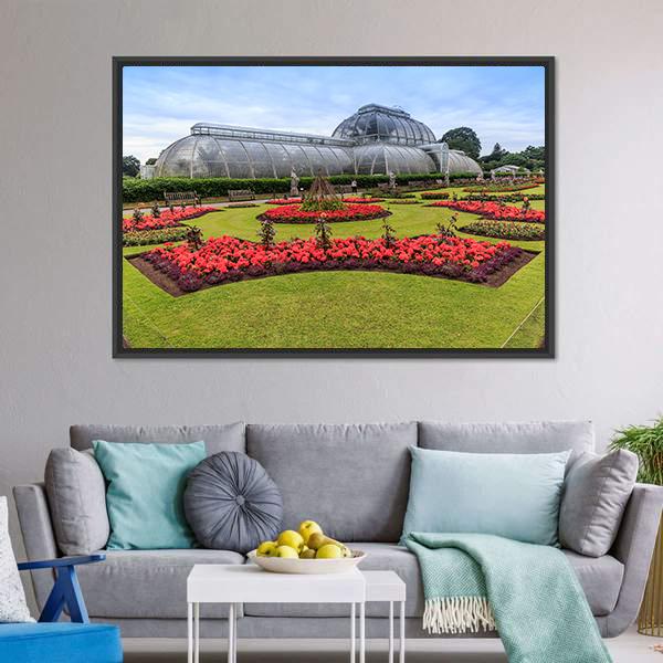 Kew Garden London Canvas Wall Art-3 Horizontal-Gallery Wrap-25" x 16"-Tiaracle