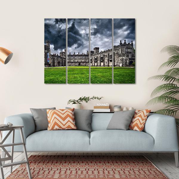 Kilkenny Castle Ireland Canvas Wall Art-4 Horizontal-Gallery Wrap-34" x 24"-Tiaracle