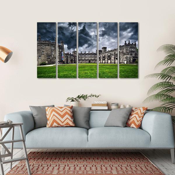 Kilkenny Castle Ireland Canvas Wall Art-5 Horizontal-Gallery Wrap-22" x 12"-Tiaracle