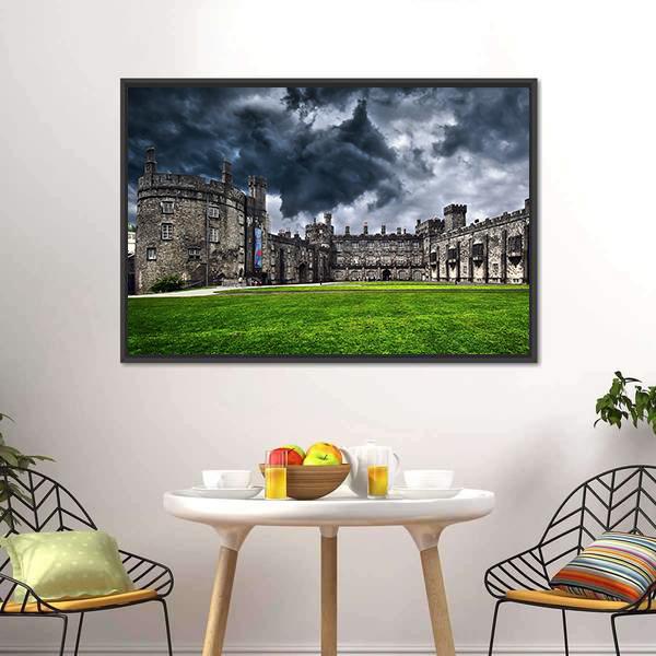 Kilkenny Castle Ireland Canvas Wall Art-5 Horizontal-Gallery Wrap-22" x 12"-Tiaracle
