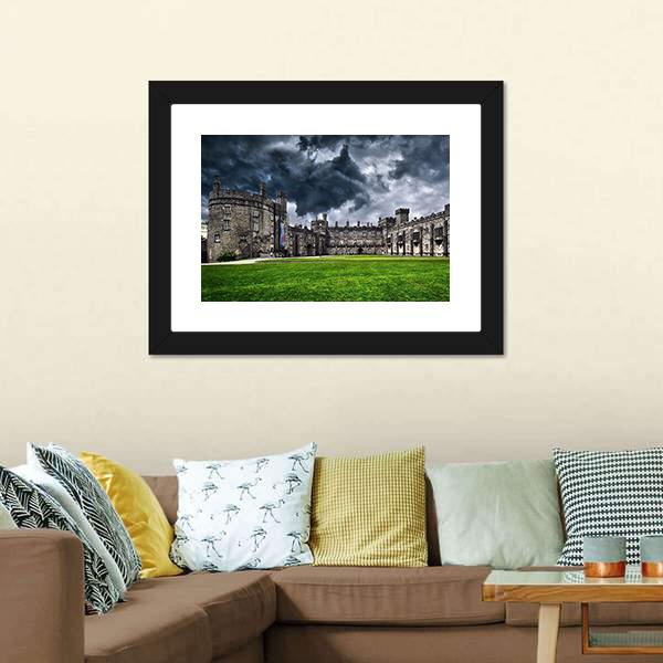 Kilkenny Castle Ireland Canvas Wall Art-5 Horizontal-Gallery Wrap-22" x 12"-Tiaracle