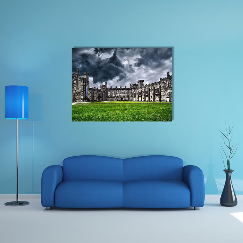 Kilkenny Castle Ireland Canvas Wall Art-1 Piece-Gallery Wrap-48" x 32"-Tiaracle