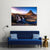 Kirkjufell Waterfall & Mountain Canvas Wall Art-5 Pop-Gallery Wrap-47" x 32"-Tiaracle