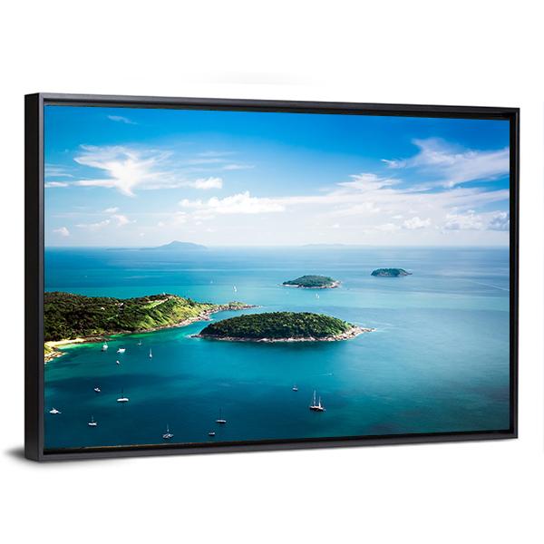Koh Kaeo Island Thailand Canvas Wall Art-3 Horizontal-Gallery Wrap-25" x 16"-Tiaracle