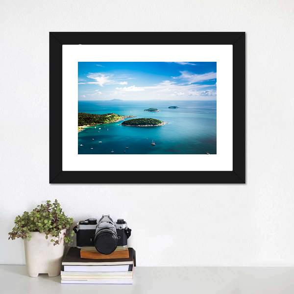 Koh Kaeo Island Thailand Canvas Wall Art-1 Piece-Framed Print-20" x 16"-Tiaracle