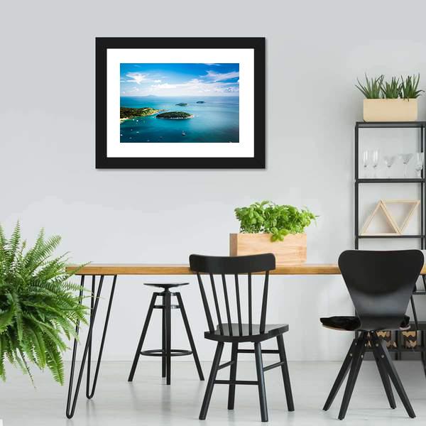 Koh Kaeo Island Thailand Canvas Wall Art-3 Horizontal-Gallery Wrap-25" x 16"-Tiaracle
