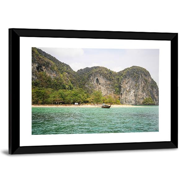 Koh Lao Liang Canvas Wall Art-3 Horizontal-Gallery Wrap-25" x 16"-Tiaracle