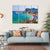 Kolymbia Beach Greece Canvas Wall Art-4 Horizontal-Gallery Wrap-34" x 24"-Tiaracle