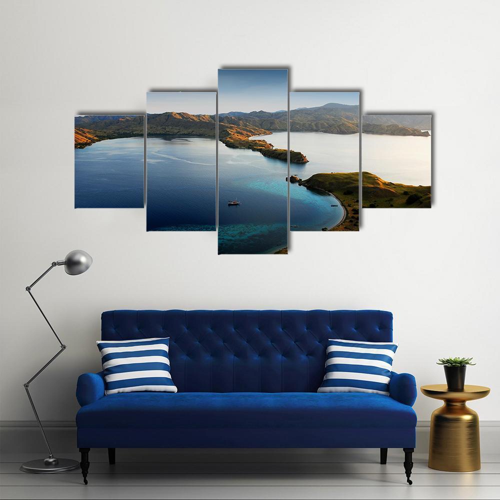 Komodo Island Indonesia Canvas Wall Art-1 Piece-Gallery Wrap-48" x 32"-Tiaracle