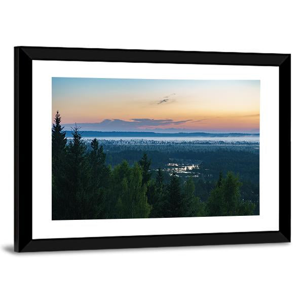 Konnu Suursoo Bog Canvas Wall Art-3 Horizontal-Gallery Wrap-25" x 16"-Tiaracle