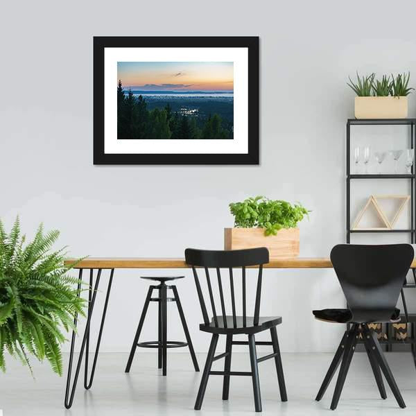 Konnu Suursoo Bog Canvas Wall Art-3 Horizontal-Gallery Wrap-25" x 16"-Tiaracle
