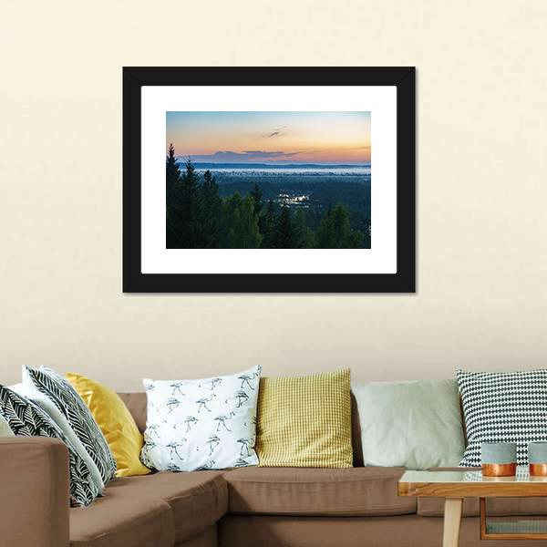 Konnu Suursoo Bog Canvas Wall Art-3 Horizontal-Gallery Wrap-25" x 16"-Tiaracle