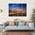 Kuala Lumpur Skyline Canvas Wall Art-4 Horizontal-Gallery Wrap-34" x 24"-Tiaracle